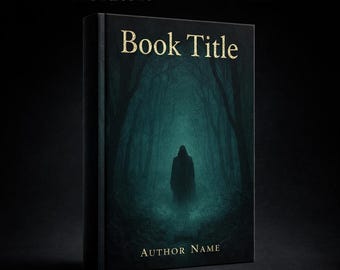 Gothic Horror Ebook Cover, Dark Fantasy Romanze (Digitaler Download)