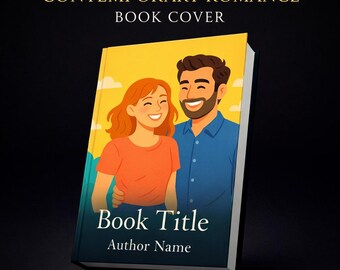 Portada de libro de romance oscuro: Ilustración de pareja gótica (eBook, compatible con KDP)