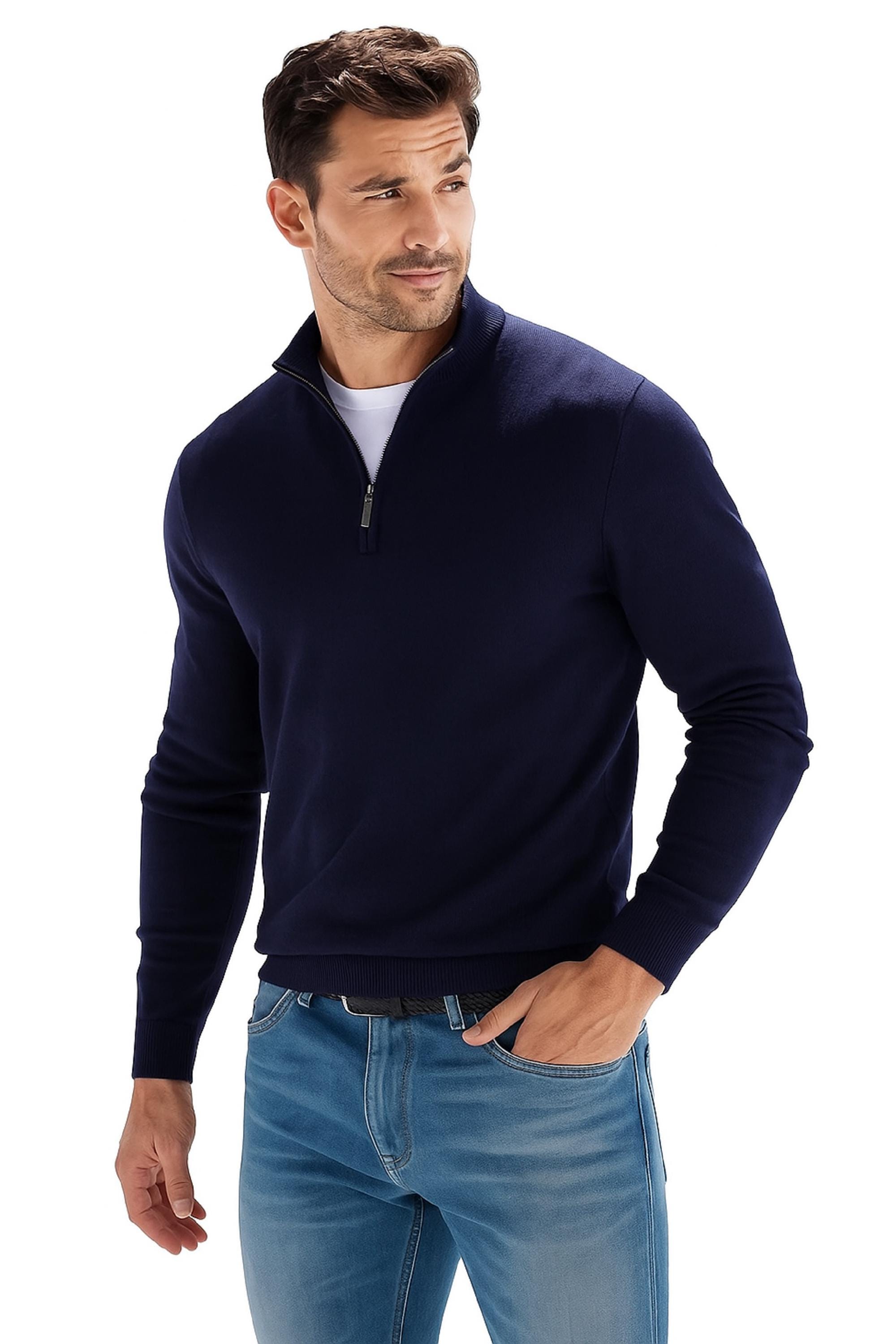 chemise homme blanche pilote et marin opaque - boutons de manchette
