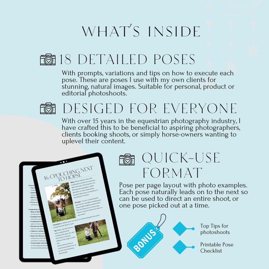 Equestrian Posing Guide | 18 Detailed Horse & Rider Poses + Tips ...