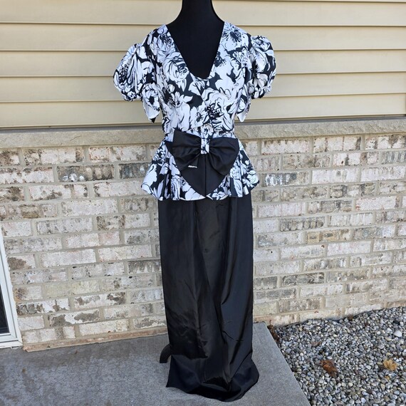black and white vintage prom dress Vintage Black Top Sweetheart Prom Dress Beautiful Evening Dress Formal SELINADRESS