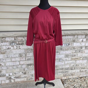 knee length dresses for ladies Simkhai Women's Kenlie Balloon Skirt Dress - Red - Size M main image 1