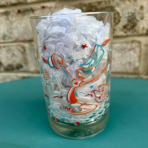 Vintage Disney World 25th Anniversary “Remember the Magic” Glass – Hollywood & Vine – Made in France
