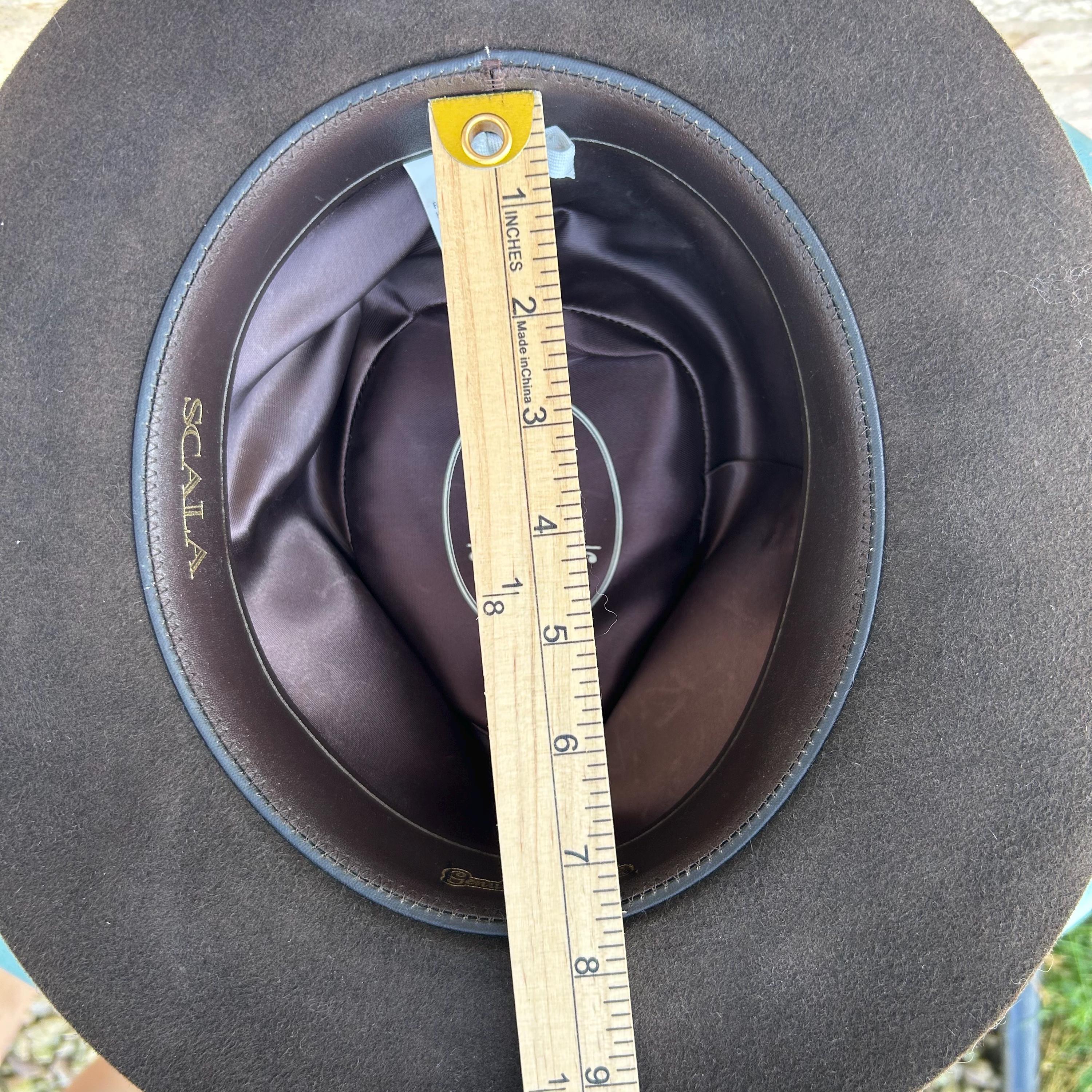 Scala Genuine Fur Felt Brown Rancher Fedora Hat Scala Classico Men main image 4