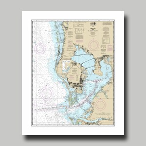Tampa Bay - Nautical Map - Nautical Chart