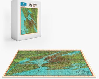 New York - Puzzle - Manhattan - Panoramic -