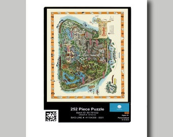 WDW Disneyパズル　マップ他 Amazon.co.jp: Disney Snow White Story Maps ディズニー 白雪姫