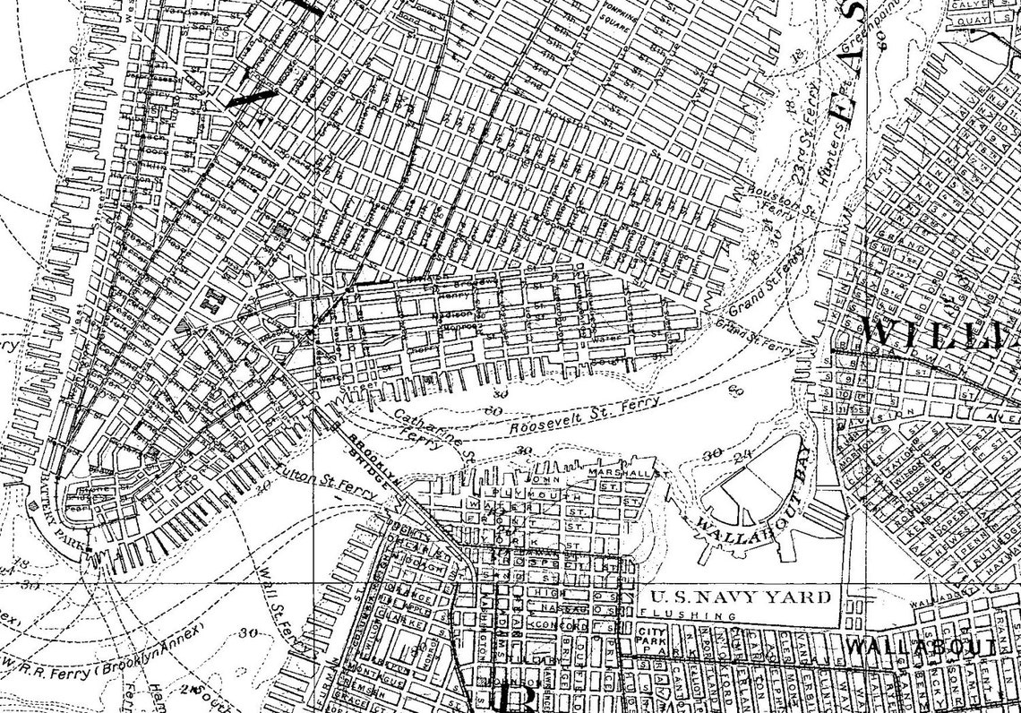 New York City Map 1893 Map of Newark - Il 1140xN.352562150 Sc7r