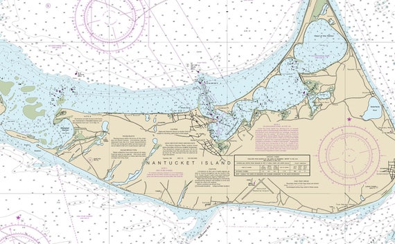 Nantucket Nautical Chart