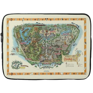 Housses pour ordinateur portable - Disneyland - Carte