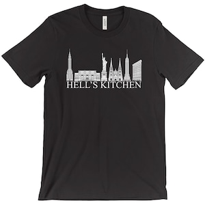 T-shirt - Hell&#39;s Kitchen -  New York - Skyline - Manhattan - Unisex