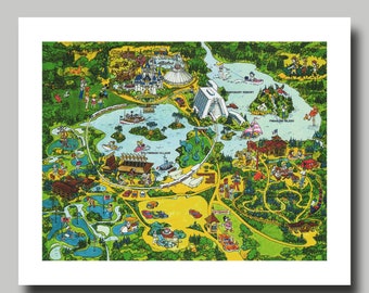 vintage disney print etsy