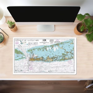 Key West - nautische kaart - bureaumat - bureaulegger - Florida
