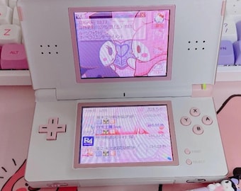 Consola retro Nintendo DS Lite personalizada, renovada por NDSL, con batería nueva y carcasa de terceros. Regalo ideal para amantes de Game Boy Advance SP Color. Tipo C.