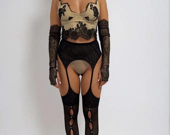 Infinity Suspender Stockings