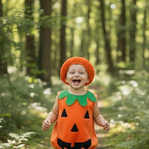 Déguisement citrouille pour bébé : déguisement d'Halloween pour bébé