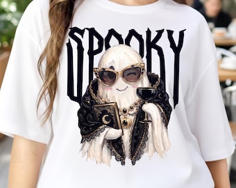 Fantasma de Halloween del Oeste PNG, Diseño de Sublimación de Cuadros Florales (Archivos PNG)