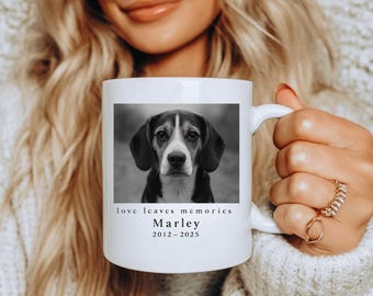 Mug commémoratif personnalisé pour animal de compagnie