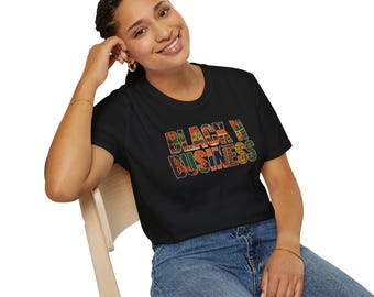 Black N Business  Juneteenth t shirt Unisex Softstyle T-Shirt