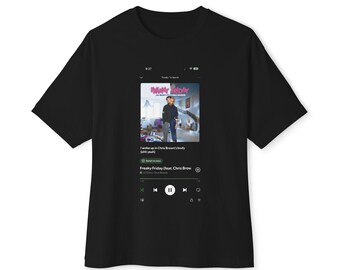Freaky Friday | Chris Brown R&B Tour Shirt Music Concert Graphic Tee, Music Streetwear Fan Shirt Unisex Oversized Boxy Tee