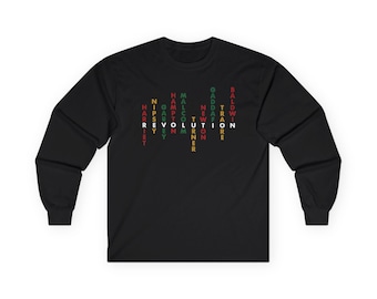 Black History Month, Black History, Black Leaders Shirt, Black Icons, Melanin Empowerment Long Sleeve Tshirt