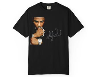 Nelly Rapper Print | Comfort Colors T-shirt |Nelly Fan Art Tee