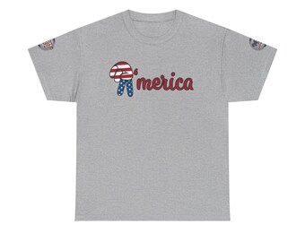 250th Anniversary Fourth of July Unisex Heavy Cotton Tee