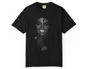 Michael Jackson Ice Grill Buss Down Unisex Garment-Dyed T-shirt