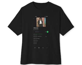 Michael Jackson |Off The Wall| Album Tee  Unisex Oversized Boxy Tee