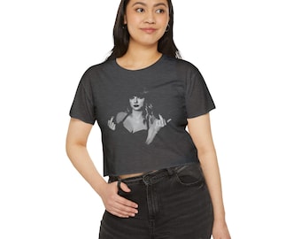 Double Middle Finger Women Empowerment Women's Festival Crop Top