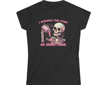 Bitch Dust, Womens Feminism Tshirt , Women's Softstyle Tee