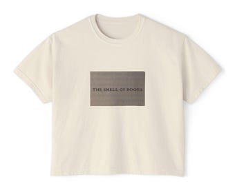 The Smell Of Books Women's Boxy Tee
