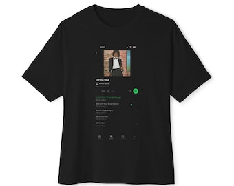 Michael Jackson |Off The Wall| Album Tee  Unisex Oversized Boxy Tee