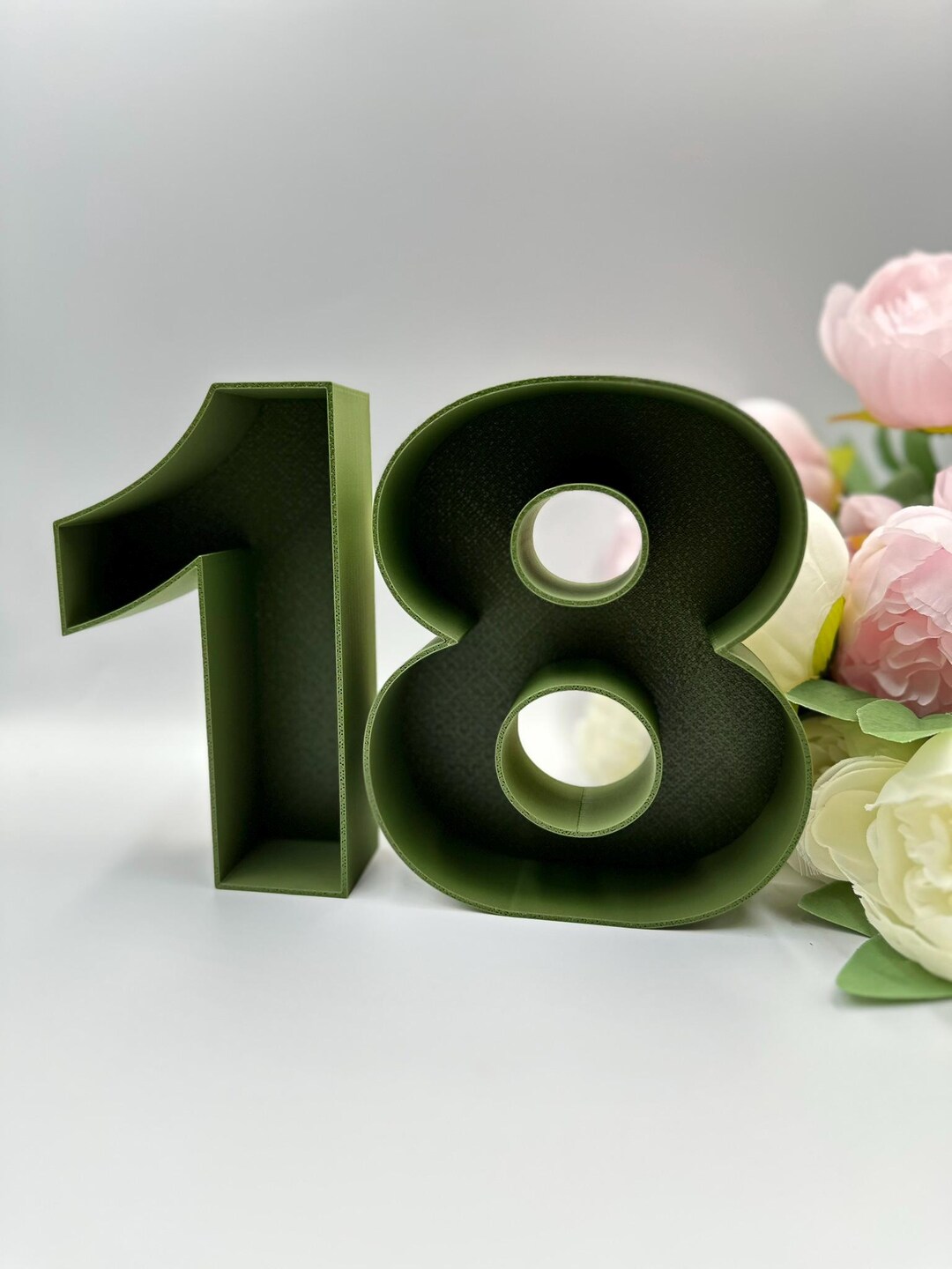Fillable Number Tray: Custom Food Safe Birthday Snack Tray, Anniversary ...