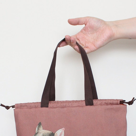 Add On - ONE per Made To Order Bag, Cotton Handles, Handles, Tote Project Bag