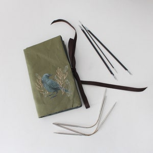 DPN Needle Case, Double Pointed Needles Case, Addi Flexi CraSyTrio Case, Flexiflips Needles Case, Knitting Needle Case, Knitting Accessory