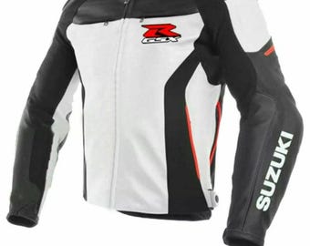 バイクウェア・装備 Walter Wolf Racing Leather Motorcycle RARE! Vintage 80s Walter Wolf Suzuki Racing Team Leather Jacket