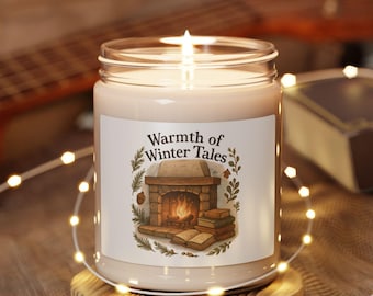 Warmth of Winter Tales Candle | Soy Candle, 9oz