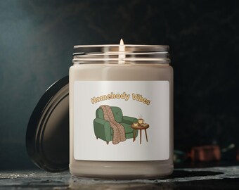 Scented Soy Candle 9oz Candle | Natural Soy Wax, Clean Burn