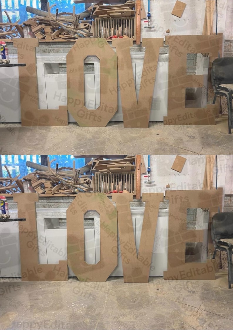 Workbench Letters Large Printable Alphabet Letters A-Z 100cm Template, Giant Letter ...