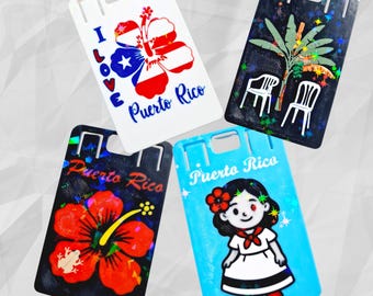 PUERTO RICO ID card holder for badges