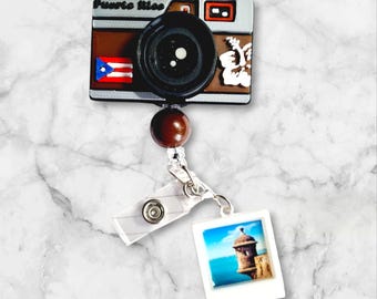 Camara DTMF badge reel puerto rico ID