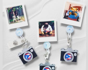 DTMF Polaroid badge reel ,Sapo concho and Benito ID