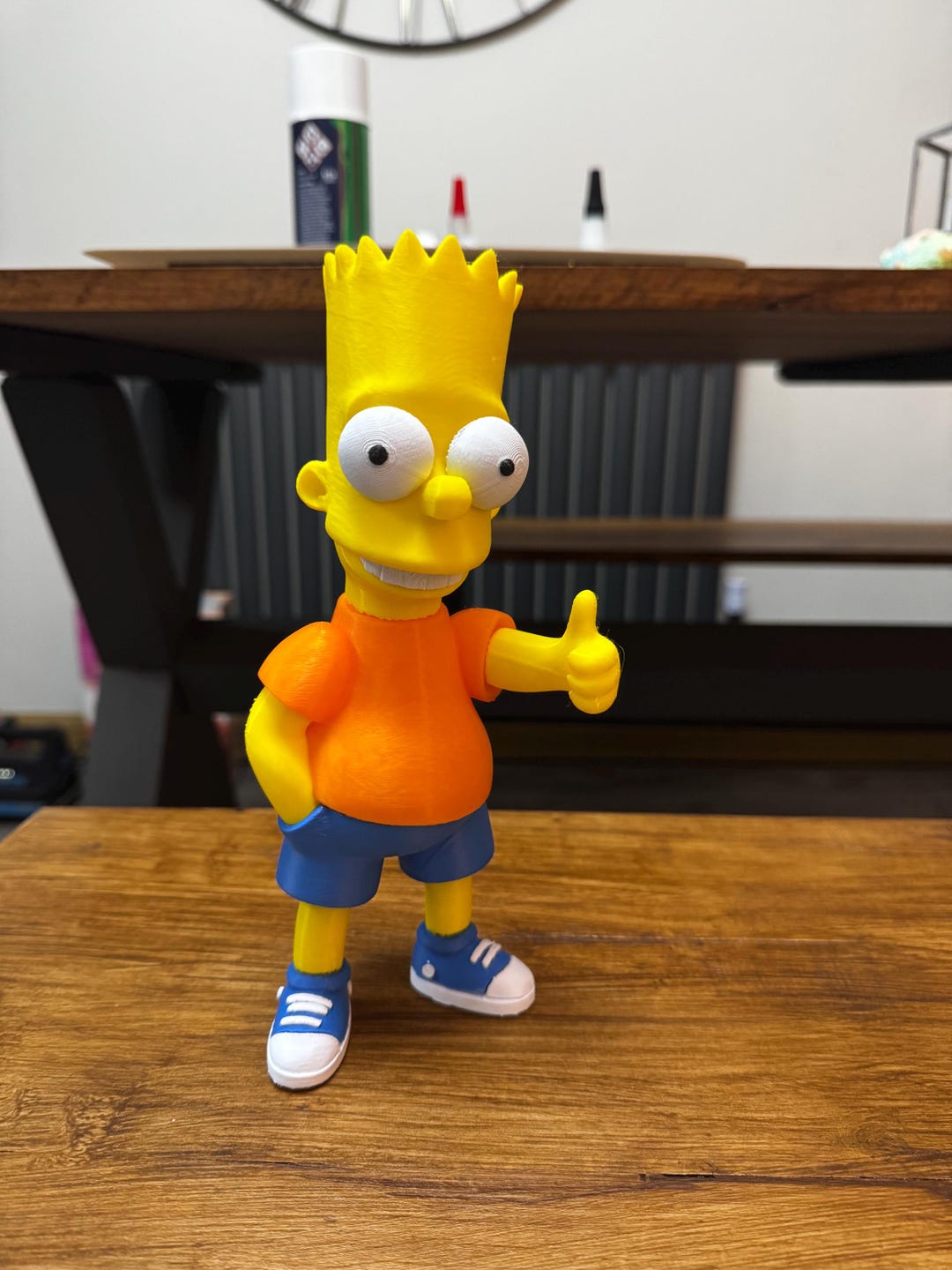 3D Printed Bart Simpson Model Approx 24cm - Etsy UK