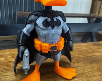 Modelo del Pato Lucas de Batman impreso en 3D