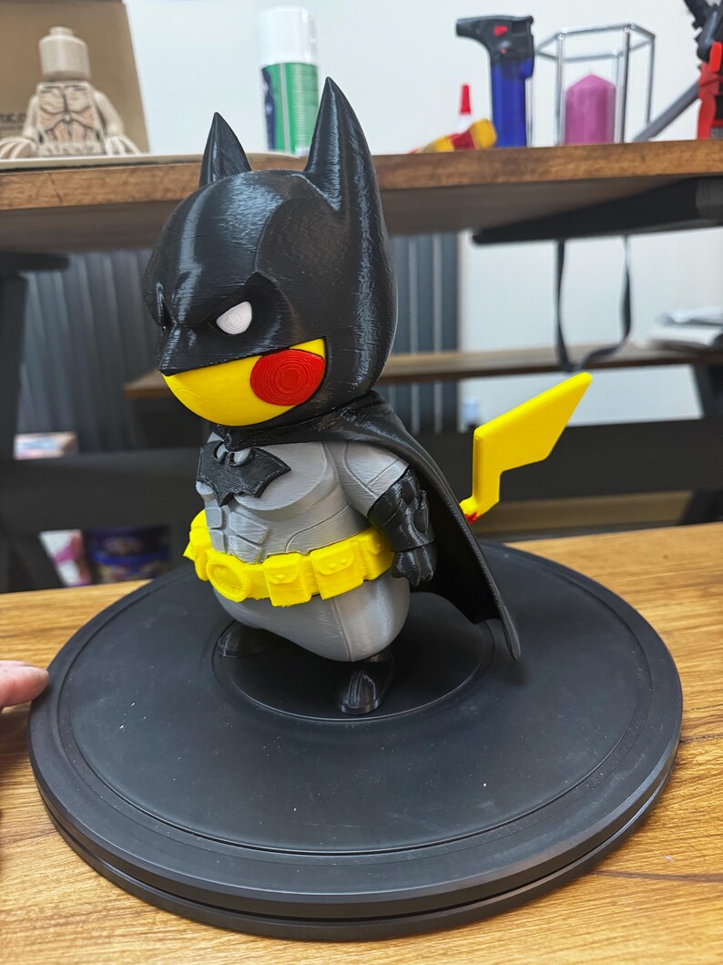 3D Printed Batman pikachu Model image 2