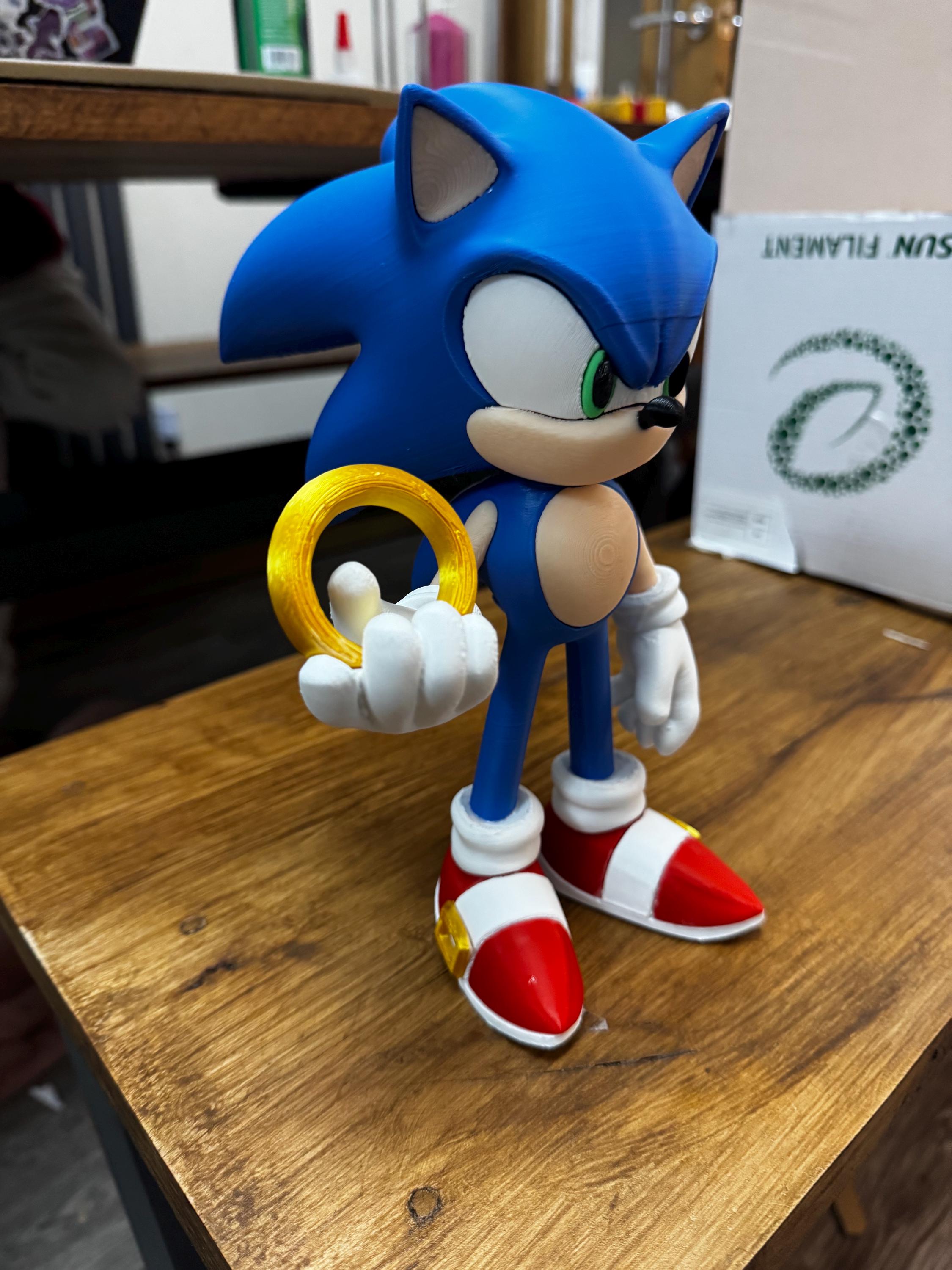 Figurine - Sonic the Hedgehog - Knuckles - Comansi
