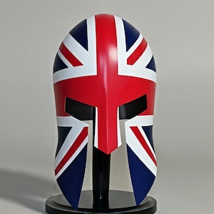 distressed british flag motorcycle helmet British Flag Helmet