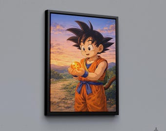 1989年 ドラゴンボールZ 段ボールポスター オリジナル スペイン製