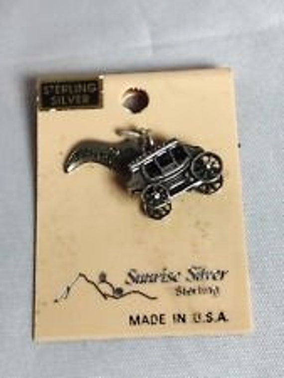 REDUCED 25%! Vintage 1960's - 1980's SILVER Charm… - image 8